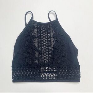 Angie Bauer Este Bralette Black Lace